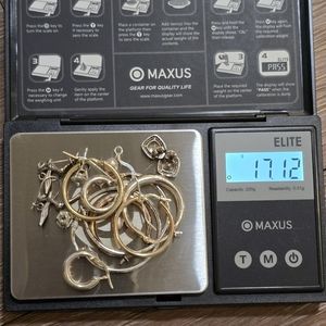 Sterling silver earrings